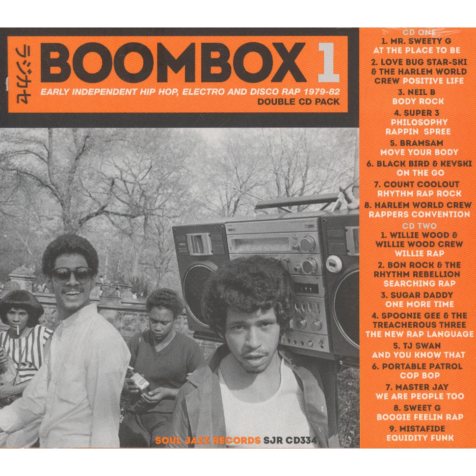V.A. - Boombox - Early Independent Hip Hop, Electro And Disco Rap 1979-82