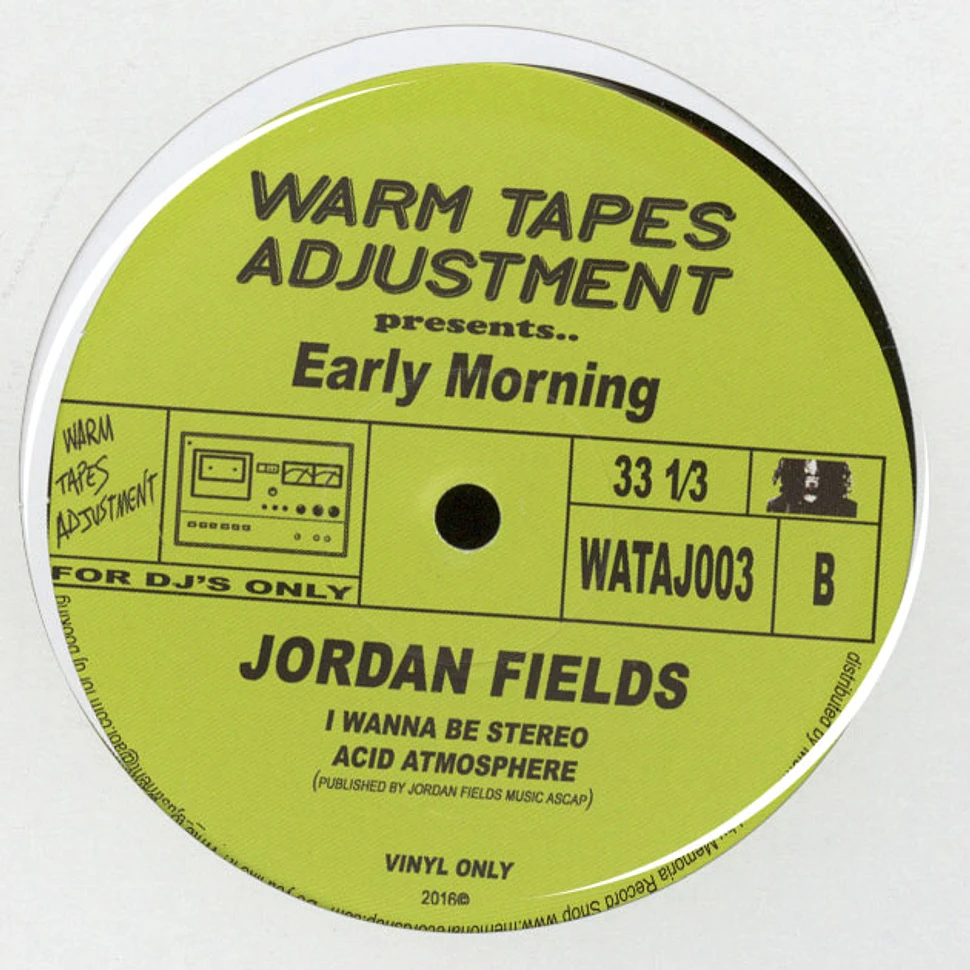 SCM / Jordan Fields - Early Morning