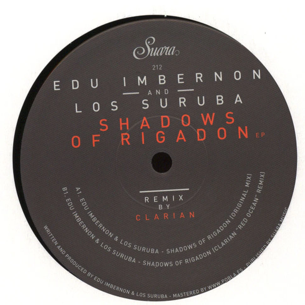 Edu Imbernon & Los Suruba - Shadows Of Rigadon EP