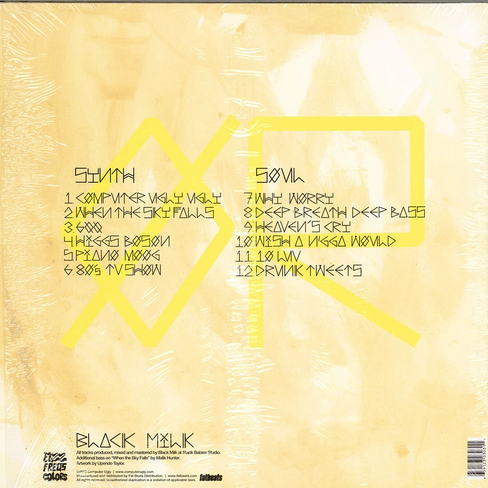 Black Milk - Synth Or Soul