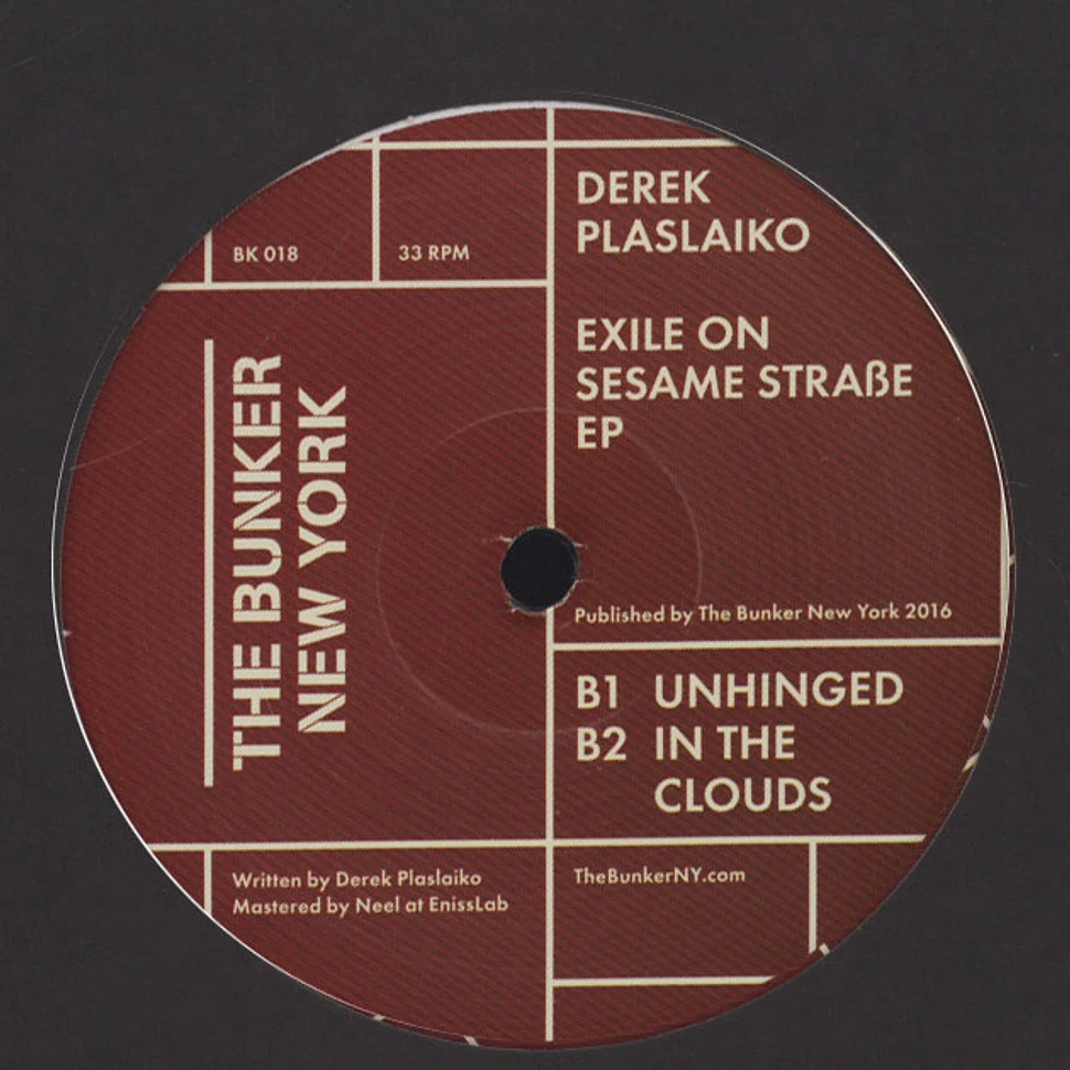 Derek Plaslaiko - Exile On Sesame Strasse EP