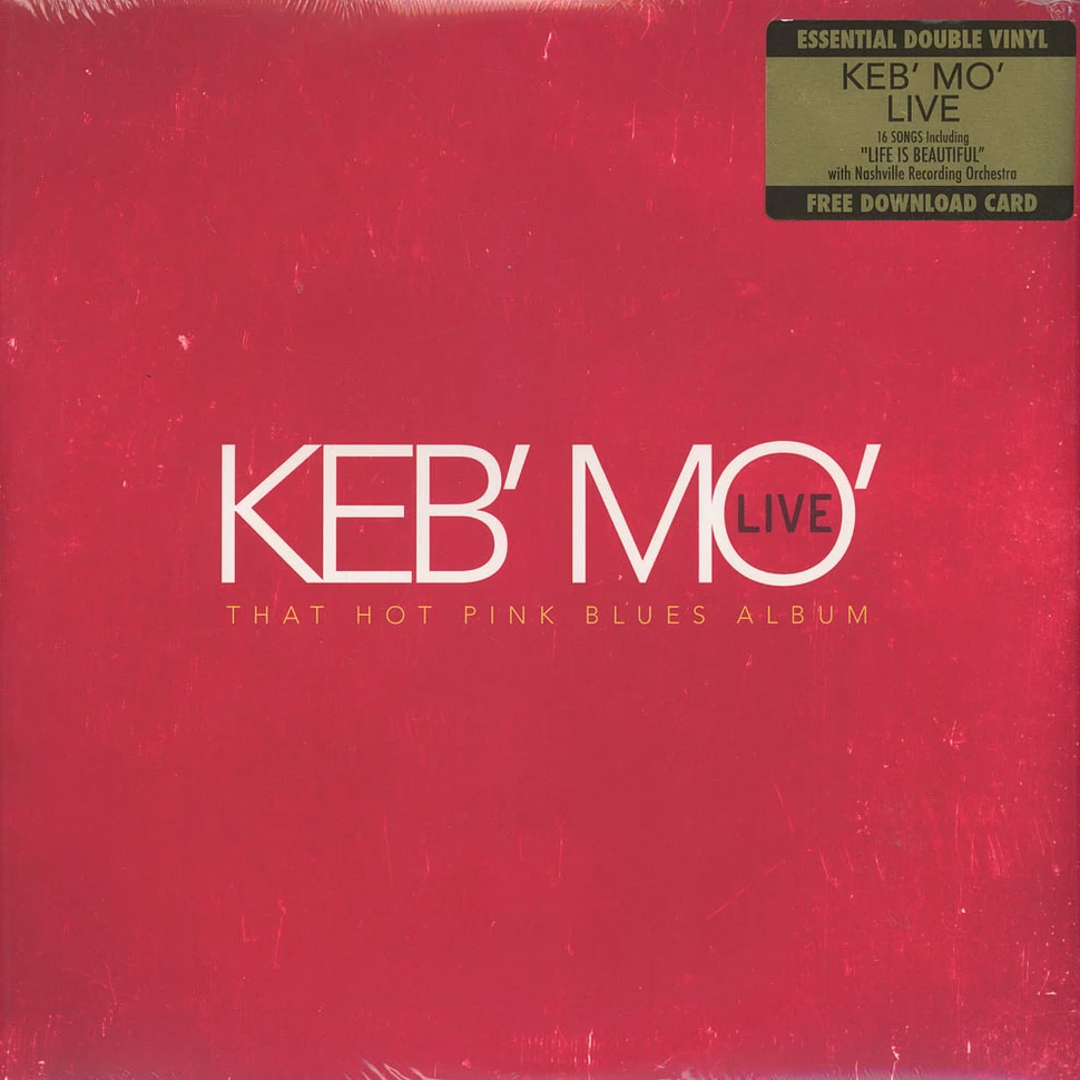 Keb Mo - Keb Mo Live That Hot Pink Blues Album