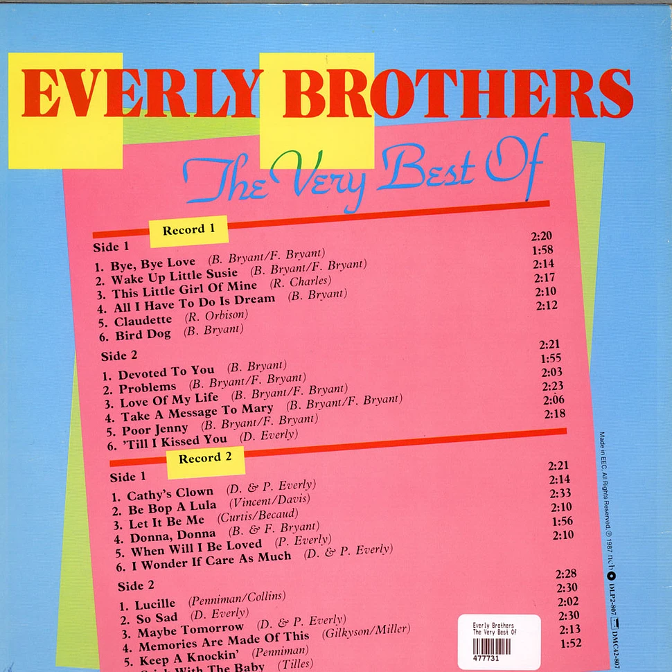 Everly Brothers - The Very Best Of