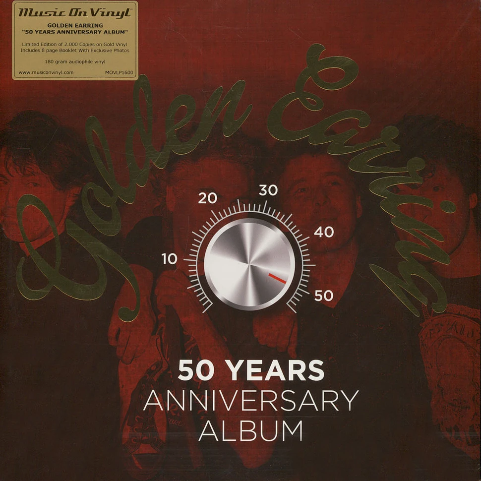 Golden Earring - 50 Years Anniversary Album Gold Vinyl Edition