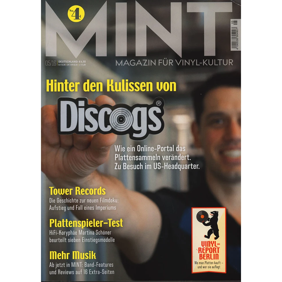 Mint - Das Magazin Für Vinylkultur - Ausgabe 4 - Mai 2015