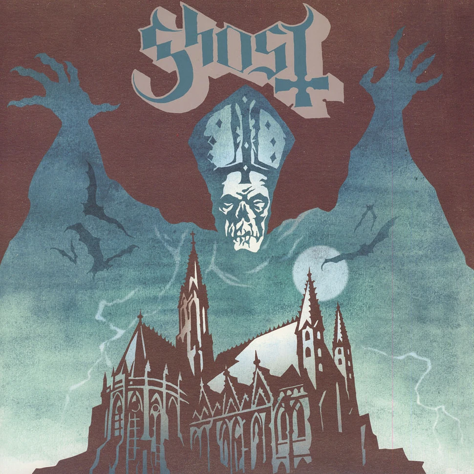 Ghost - Opus Eponymous White/Blue Vinyl Edition