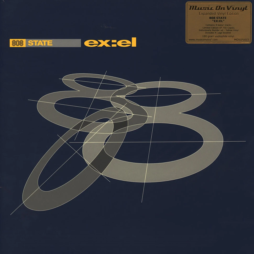 808 State - Ex:el Yellow Vinyl Edition
