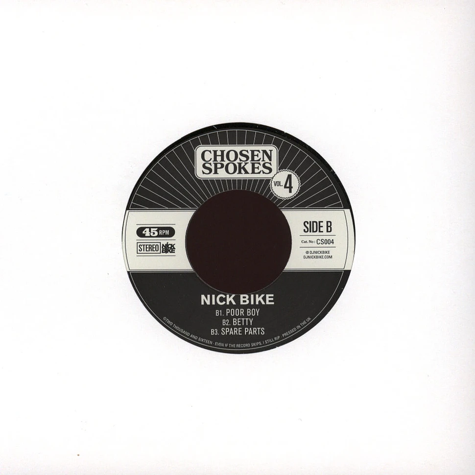 DJ Nick Bike - Chosen Spokes Volume 4