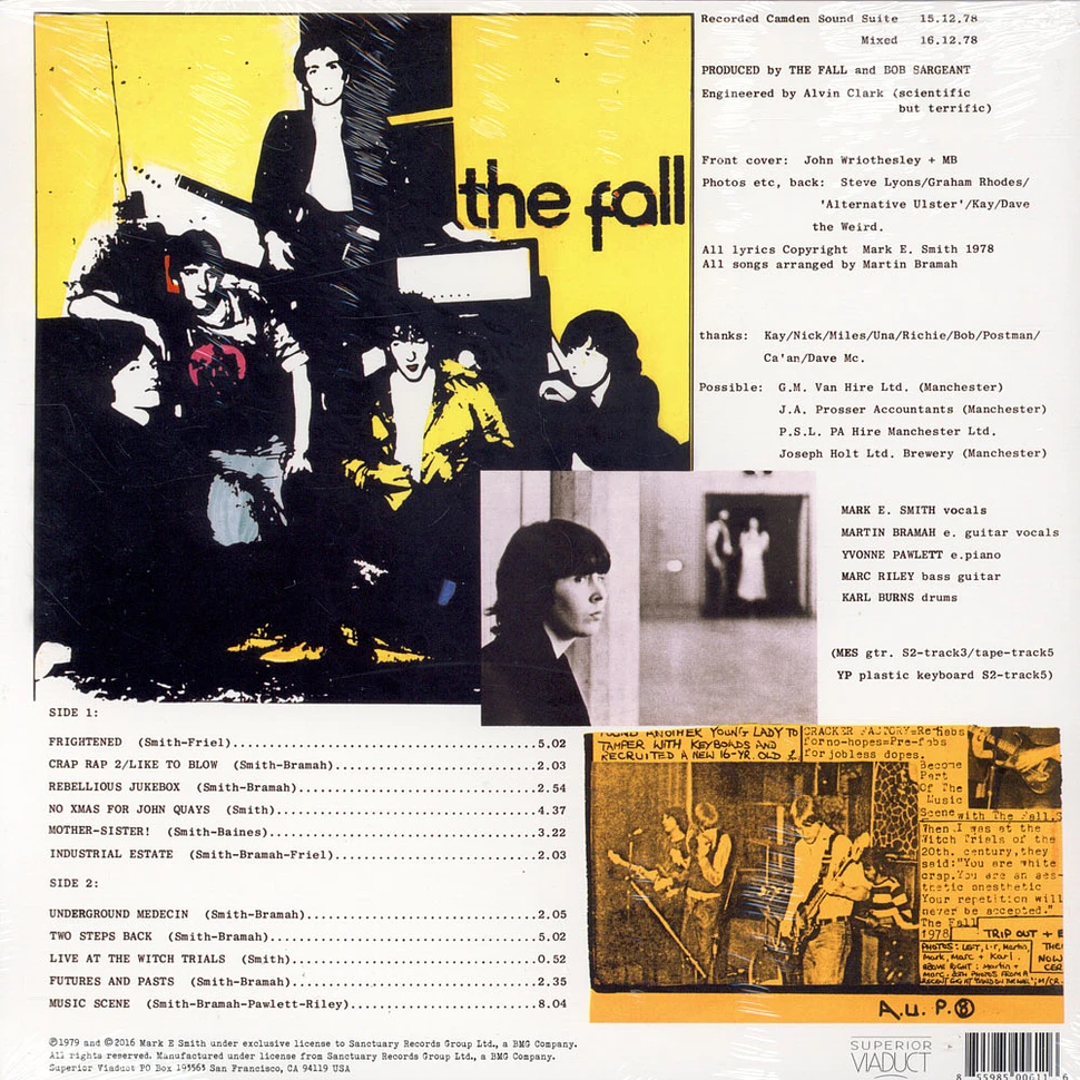 The Fall - Live At The Witch Trials