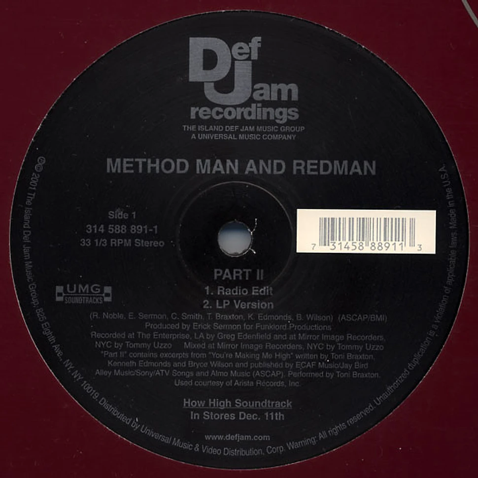 Method Man & Redman - How High Soundtrack "Part II"