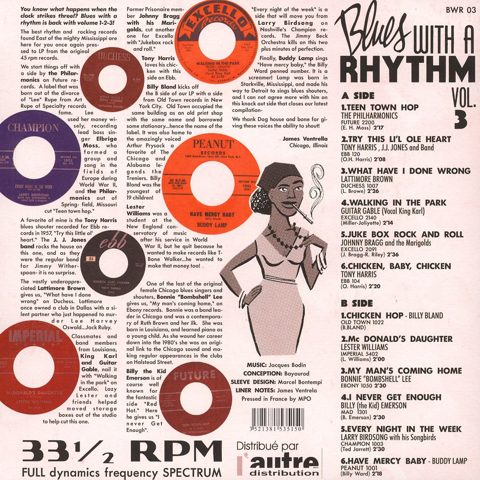 V.A. - Blues With A Rhythm Volume 3