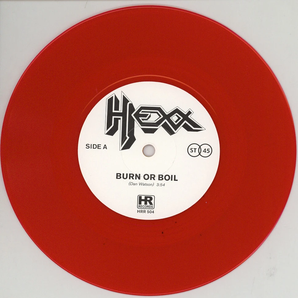Hexx / Ruthless - Tyrants Of Steel Volume 1 Colored Vinyl Edition