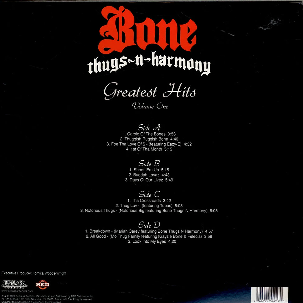 Bone Thugs-N-Harmony - Greatest Hits Volume One