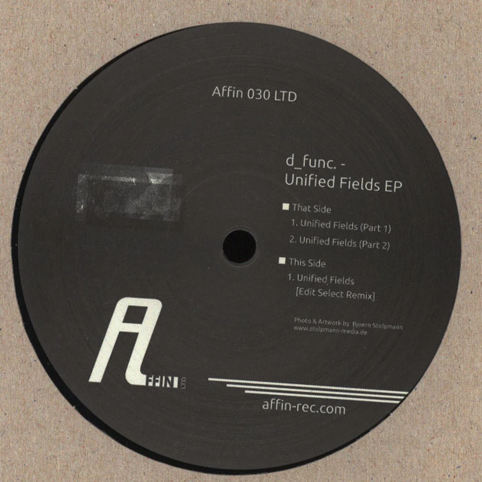 D_func (Alexander Kowalski) - Unified Fields EP