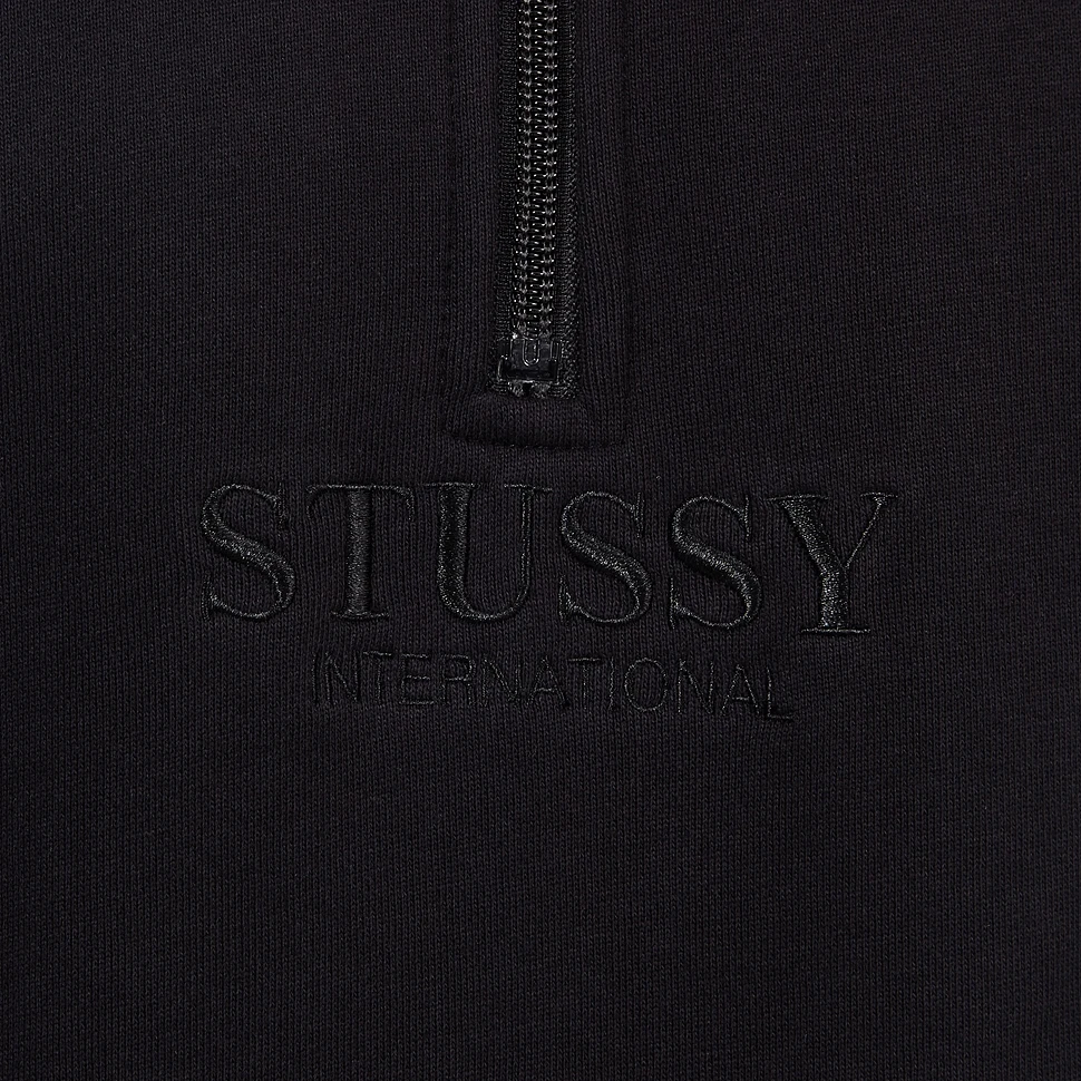 Stüssy - Half Zip Mock Neck Sweater