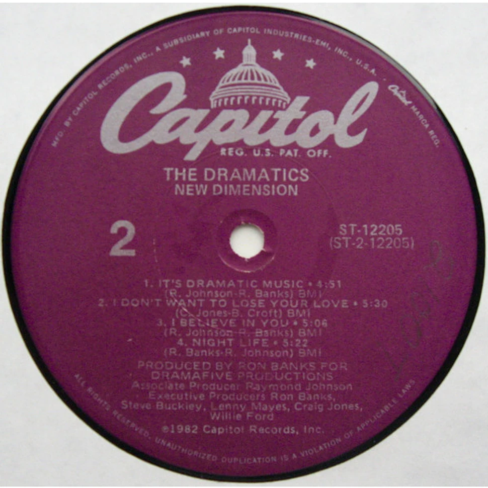 The Dramatics - New Dimension