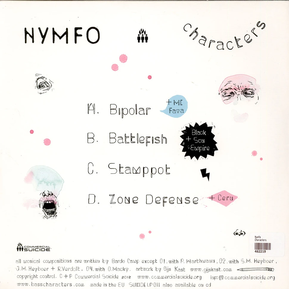 Nymfo - Characters