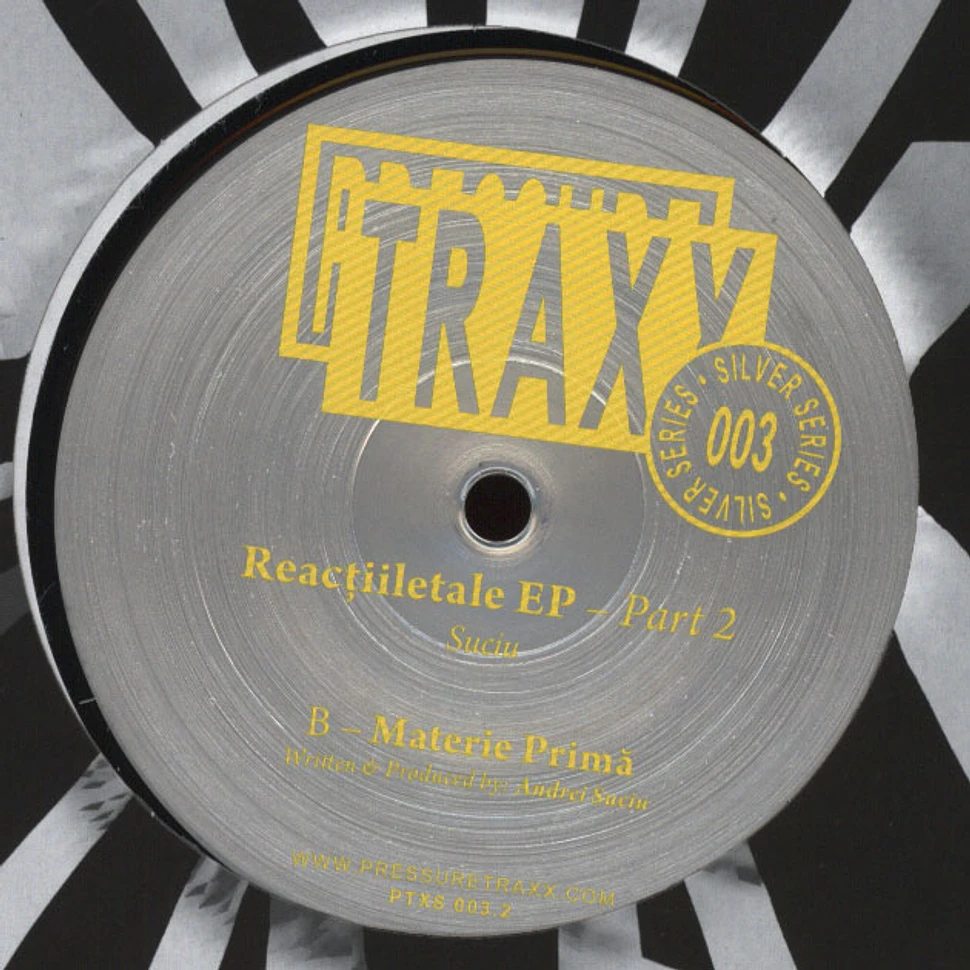 Suciu - Reactiiletale EP Part 2 Black Vinyl Edition