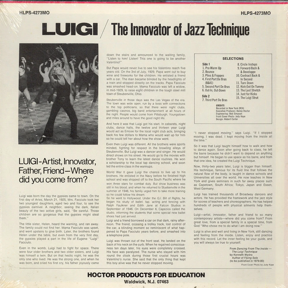 Eugene Louis - The Innovator Of Jazz Technique