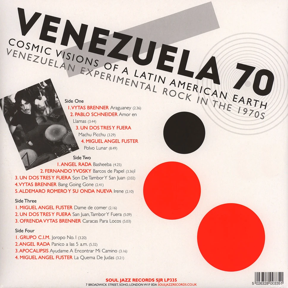 V.A. - Venzuela 70 - Cosmic Visions Of A Latin American Earth – Venezuelan Experimental Rock in the 1970s