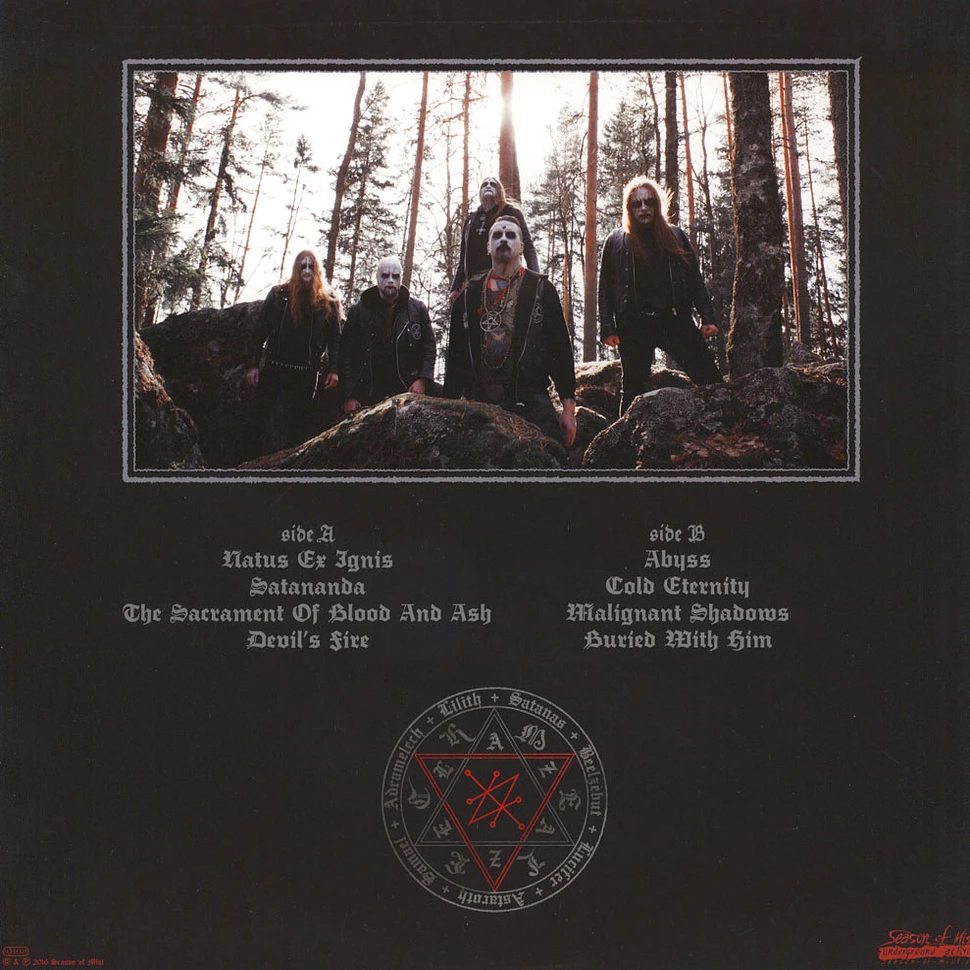 Baptism - V: The Devil's Fire Black Vinyl Edition