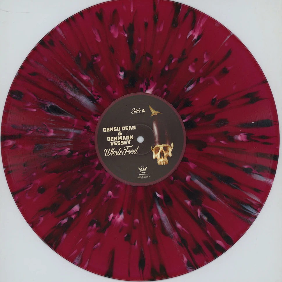 Gensu Dean & Denmark Vessey - Whole Food Red Splattered Vinyl Edition