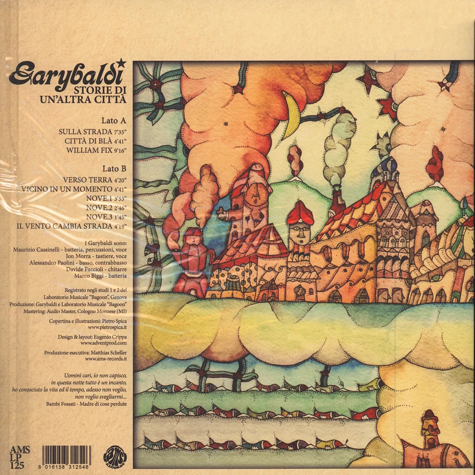 Garybaldi - Storia Di Un'Altra Yellow Vinyl Edition