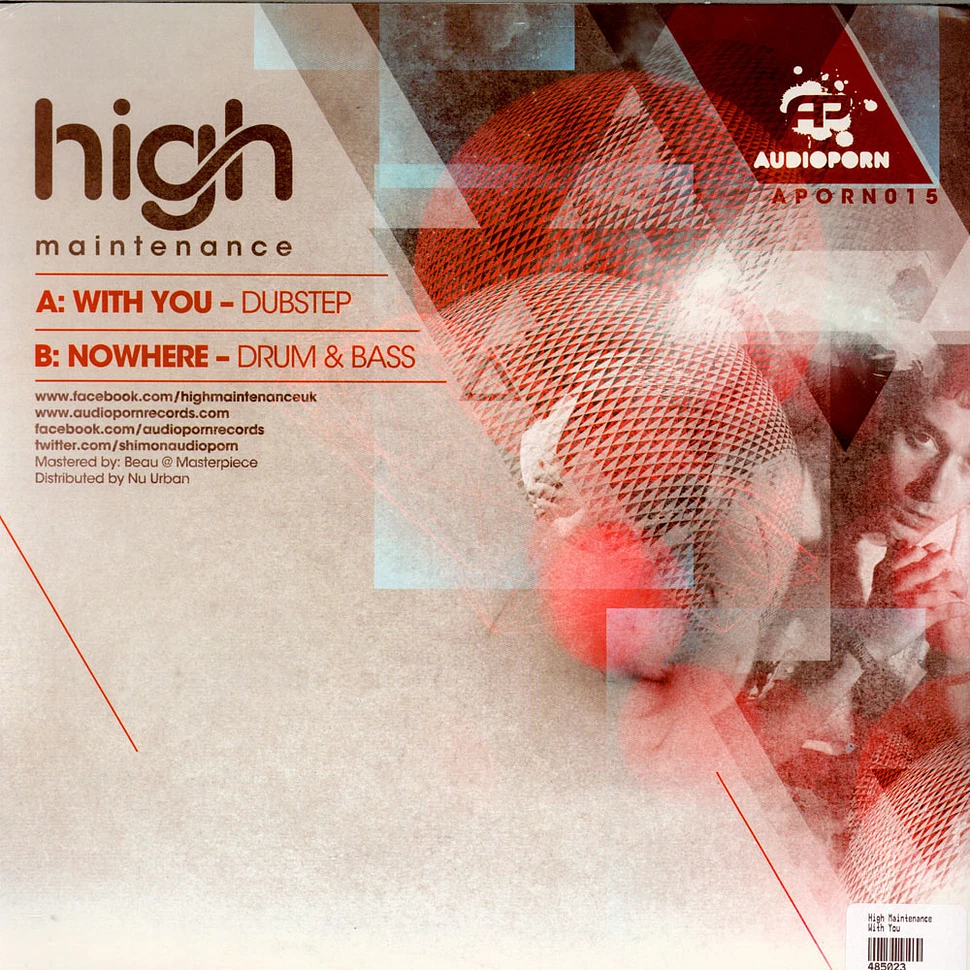 High Maintenance - With You / Nowhere