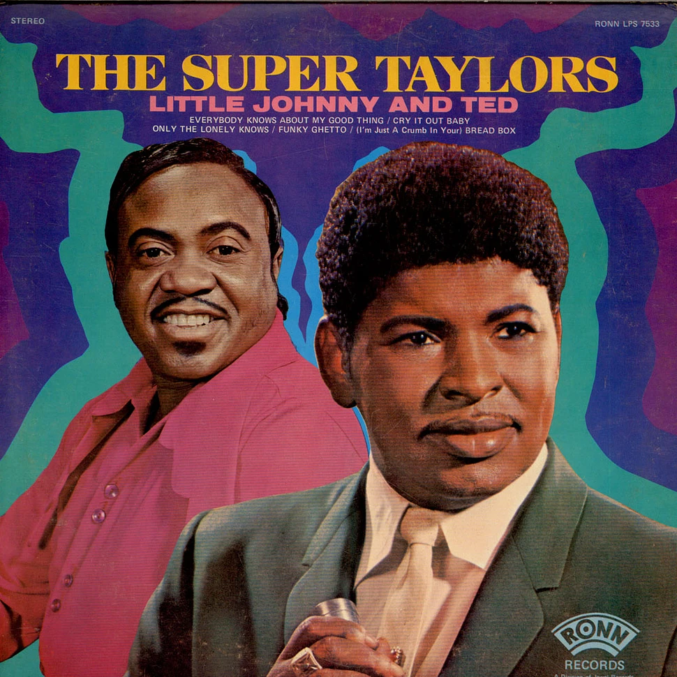 Ted Taylor And Little Johnny Taylor - The Super Taylors