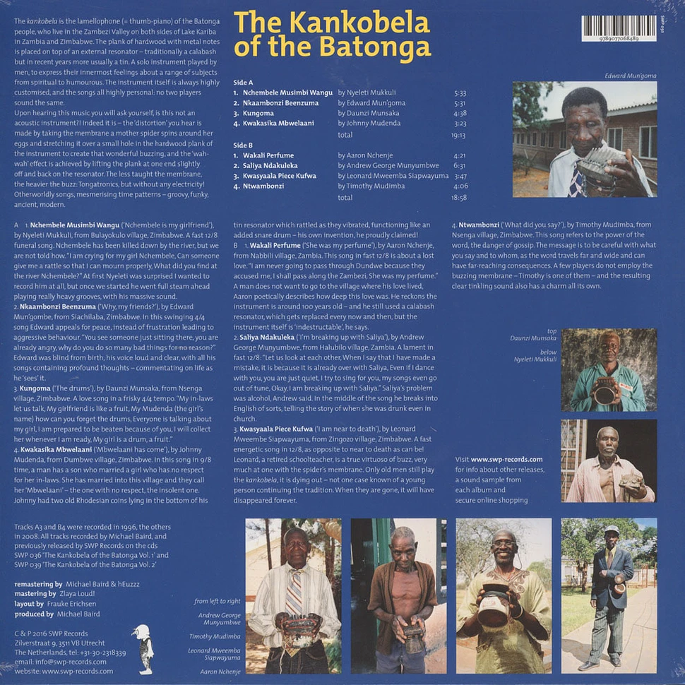 V.A. - The Kankobela Of The Batonga Volume 1