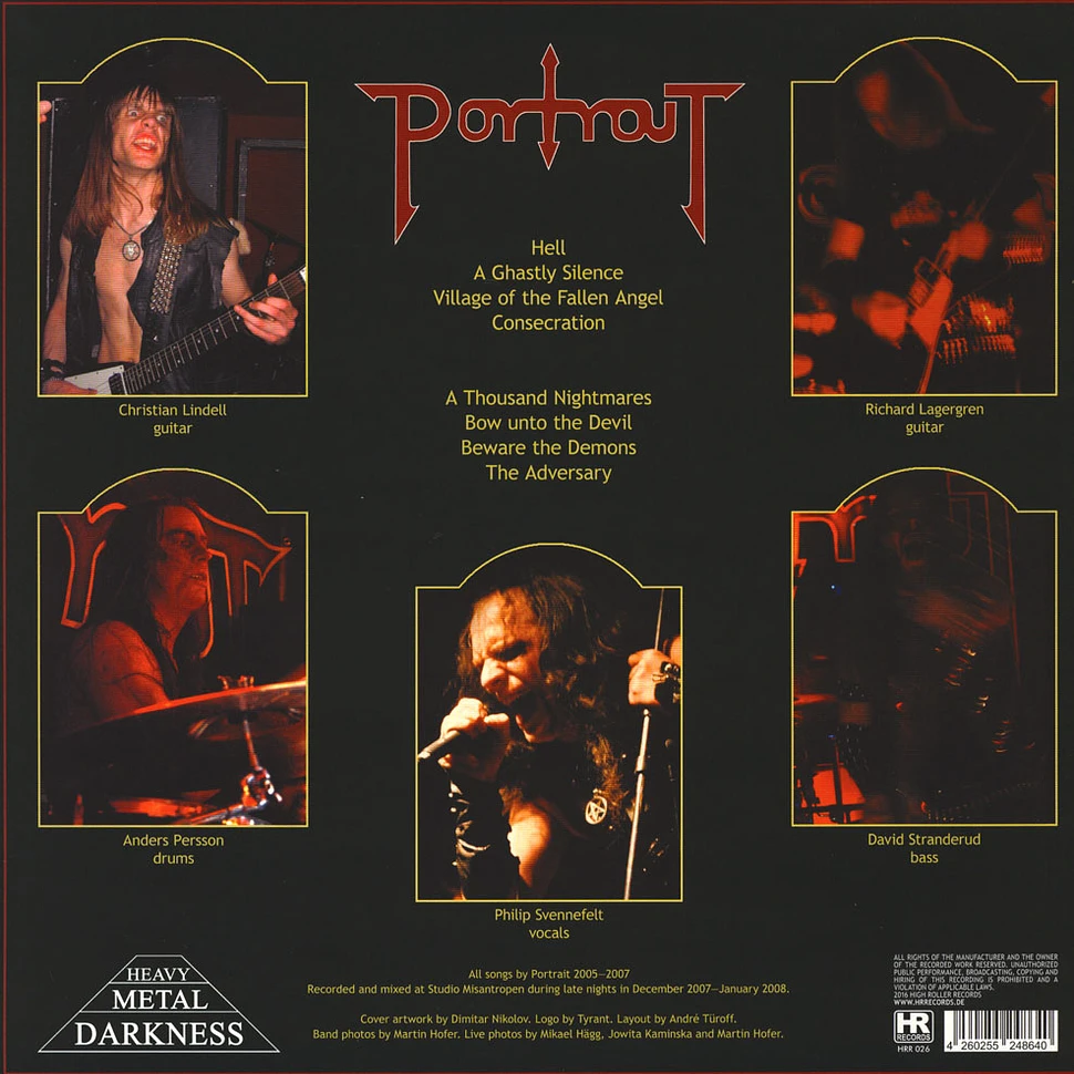 Portrait - Portrait Black Vinyl Edition
