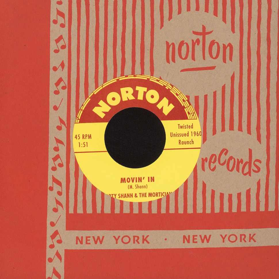 Morty Shann & The Morticians - Movin' In / Red Headed Woman
