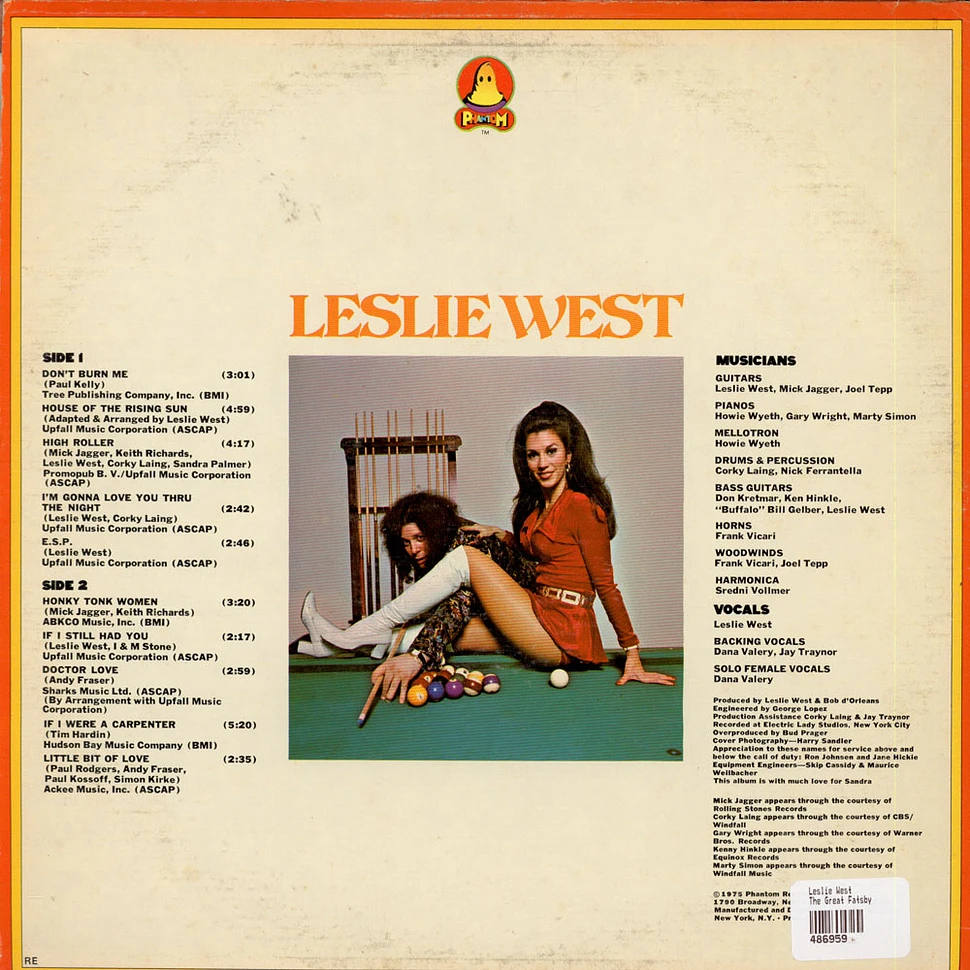 Leslie West - The Great Fatsby