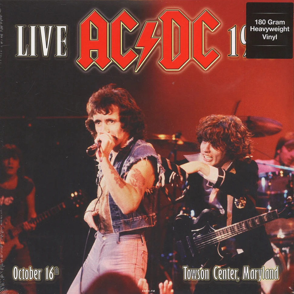 AC/DC - Live At Towson Center, Md, October 16th, 1979 KBFH-FM