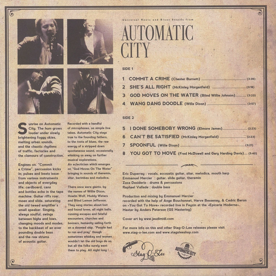 Automatic City - One Batch Of The Blues