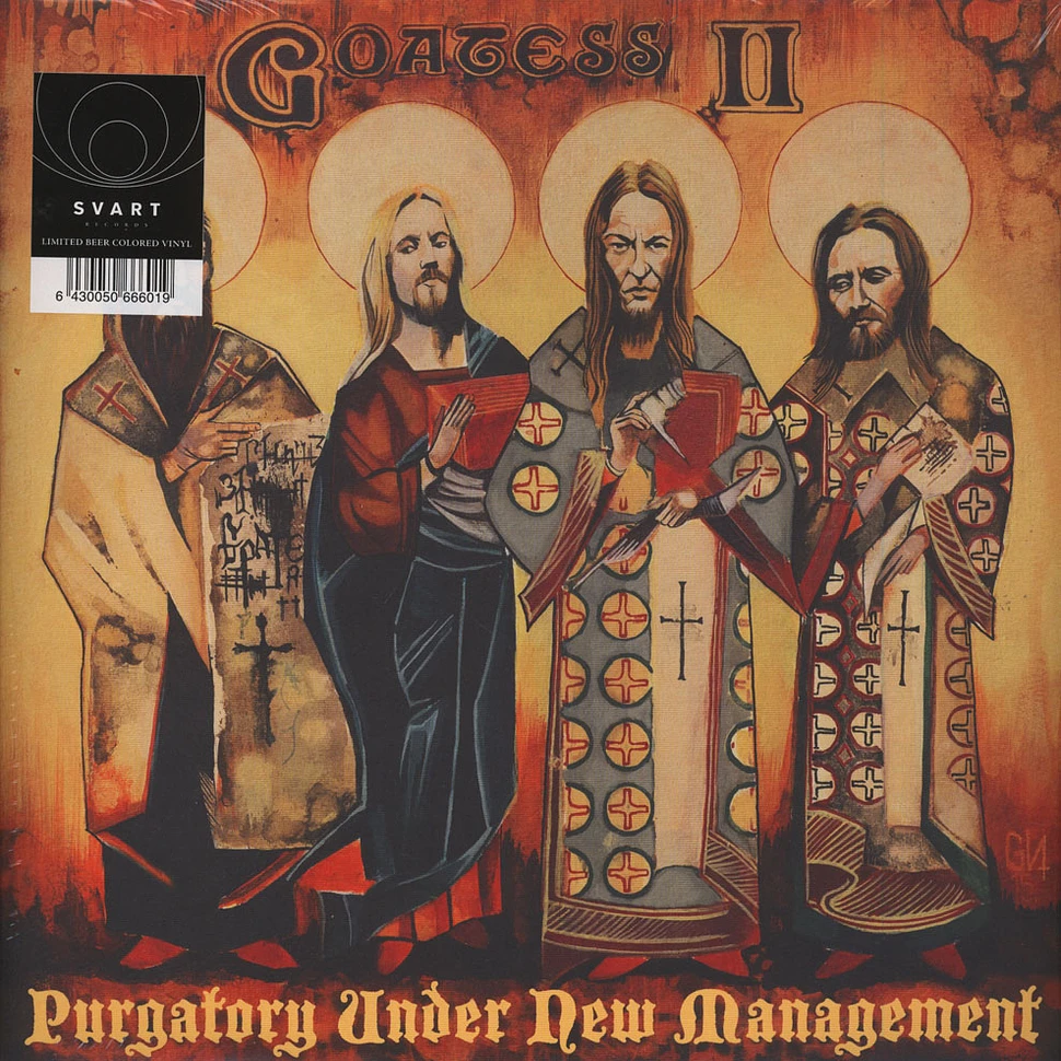 Goatess - Purgatory Under New Management Beer Colored Vinyl Edition