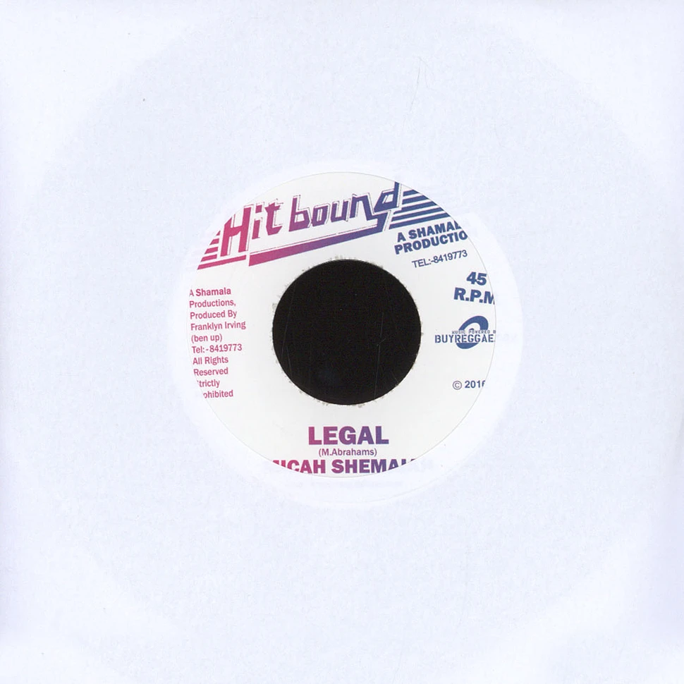 Micah Shemaiah & Rassi Hardknocks / Franklyn Irving - Legal / Bad Boy Riddim