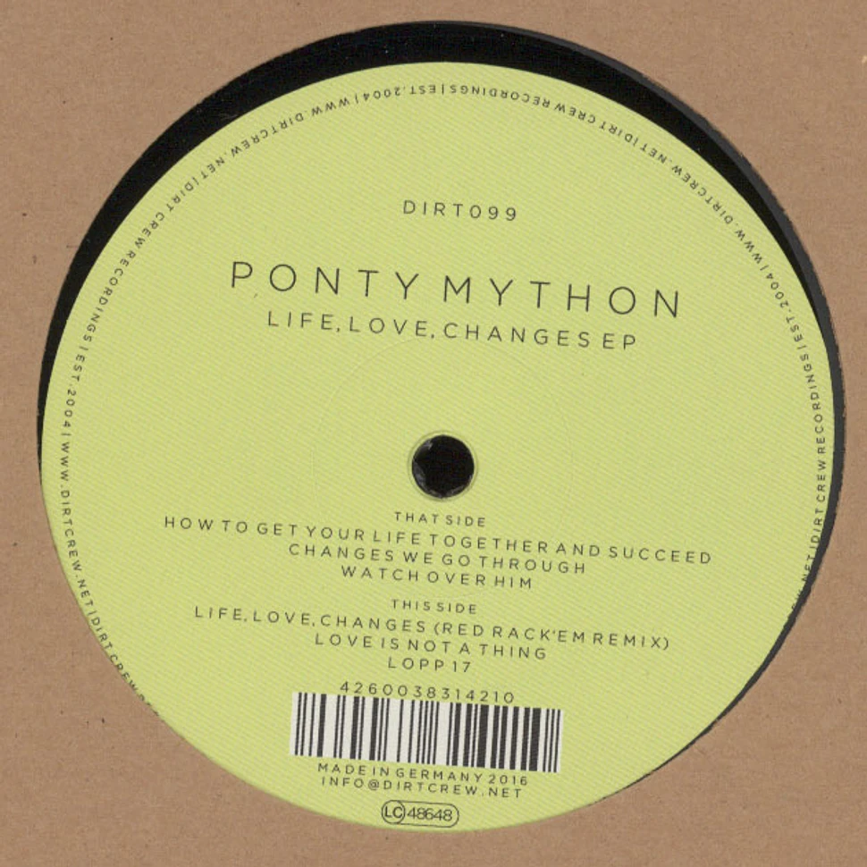 Ponty Mython - Life, Love, Changes EP