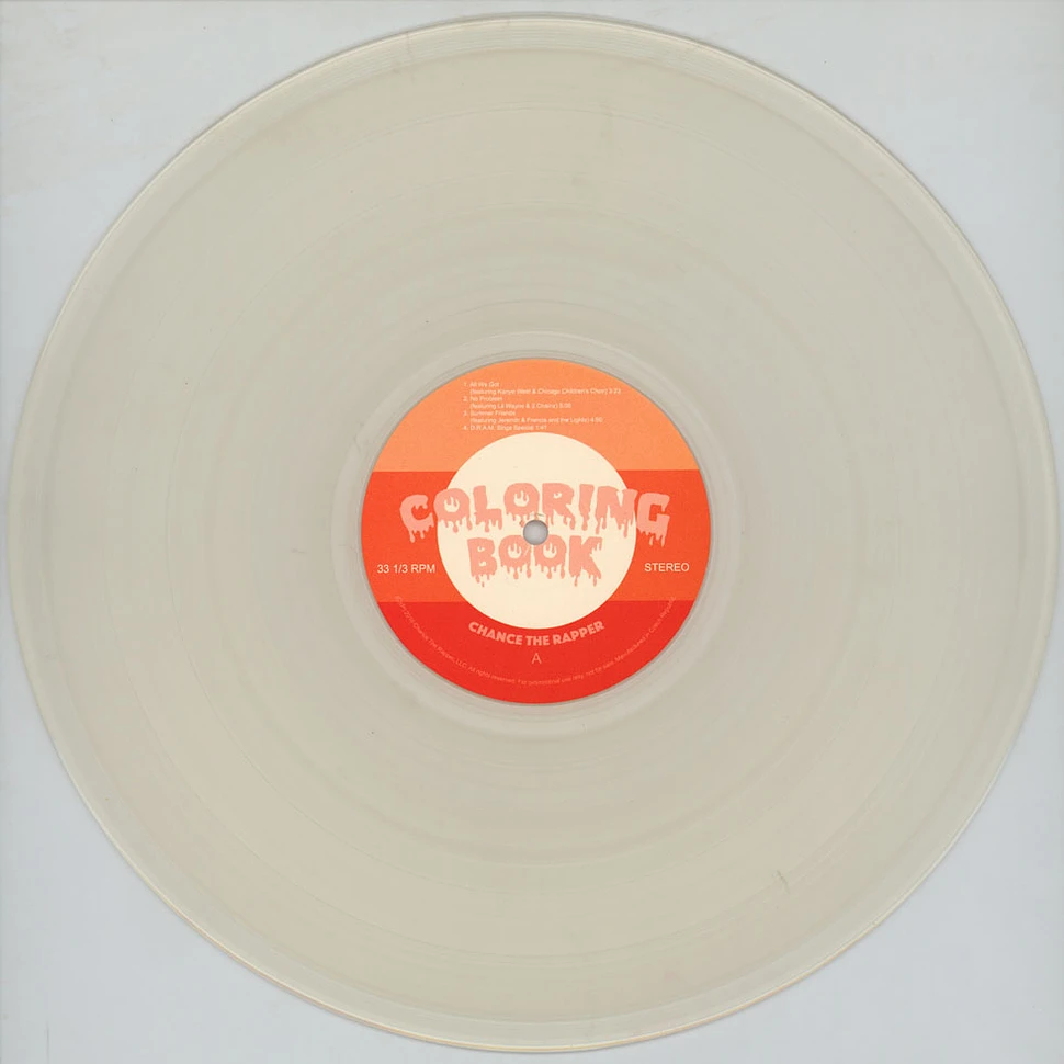 Chance The Rapper - Coloring Book Clear Vinyl Edition - Vinyl 2LP