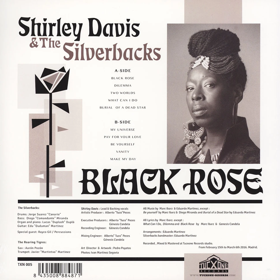 Shirley Davis & The Silverbacks - Black Rose