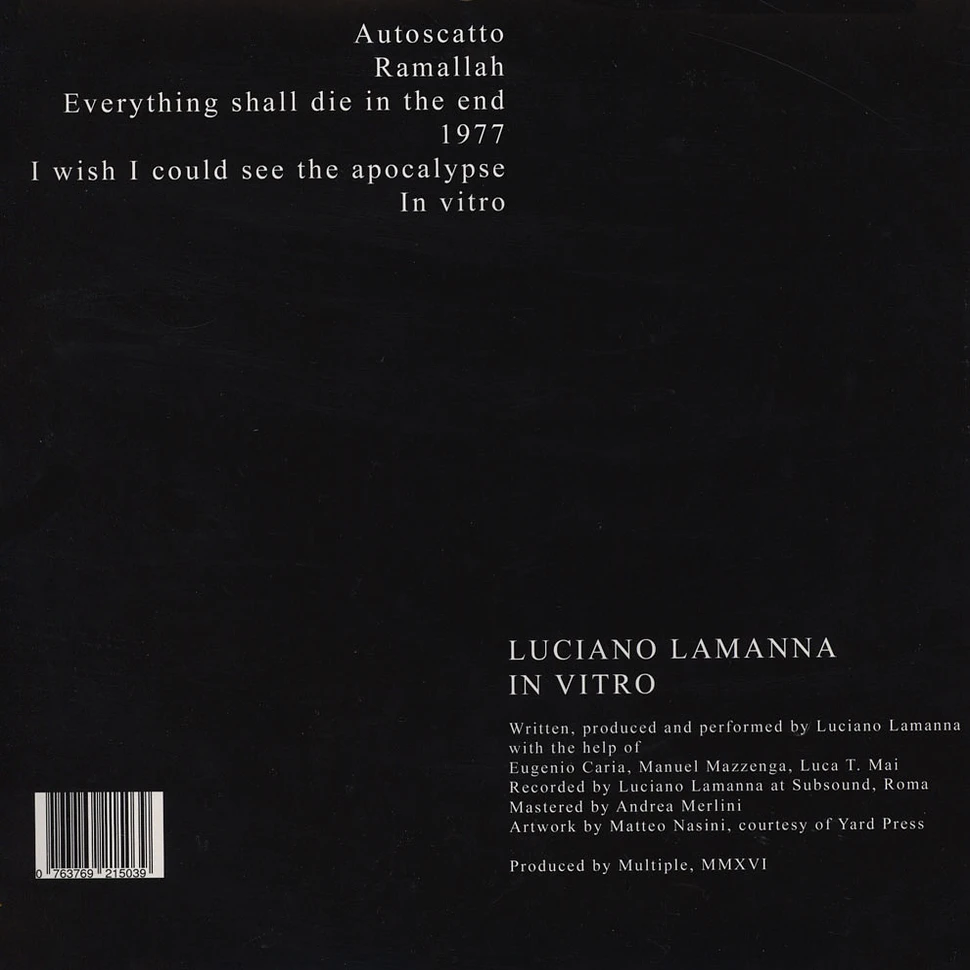 Luciano Lamanna - In Vitro
