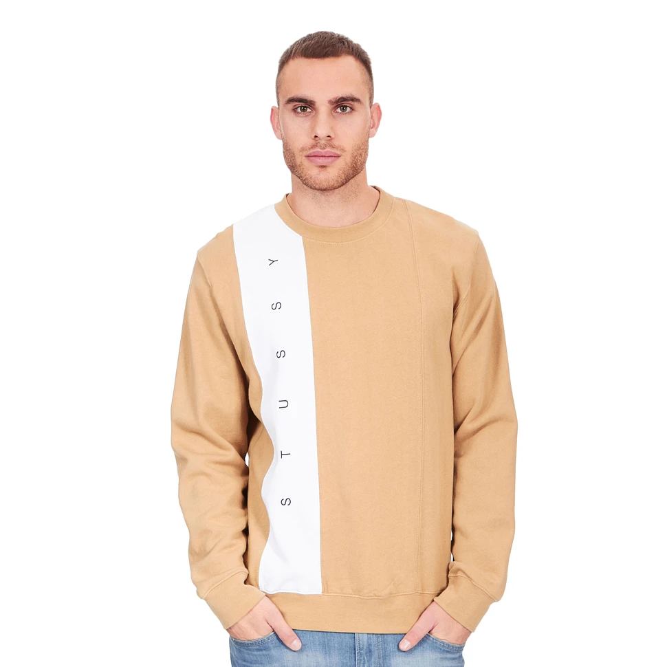 Stüssy - Paneled Crewneck Sweater
