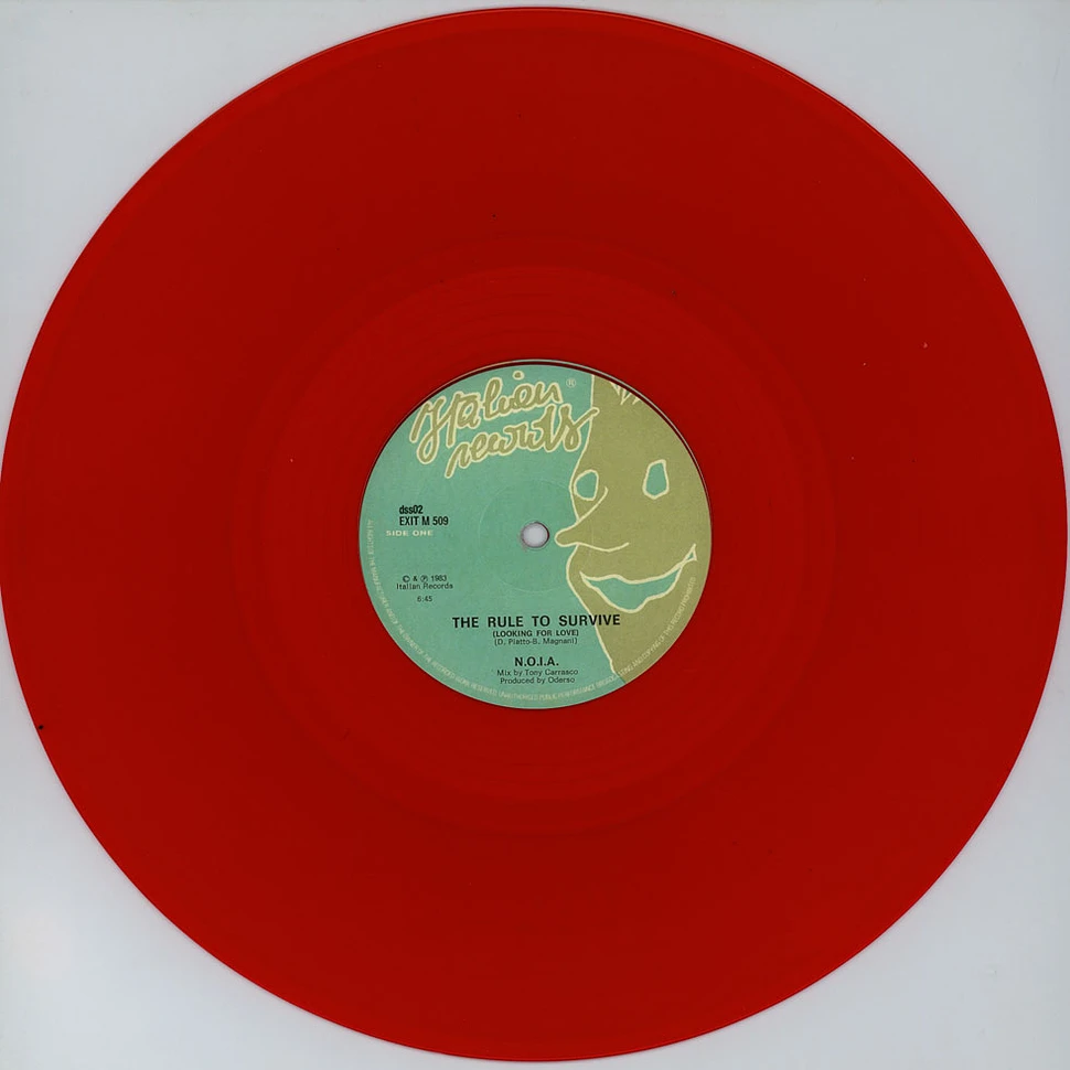 N.O.I.A. - The Rule To Survive Red Vinyl Edition