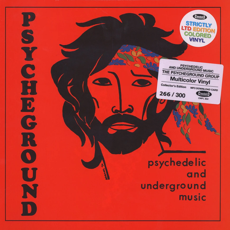 The Psycheground Group - Psychedelic And Underground Music Multicolored Vinyl Edition