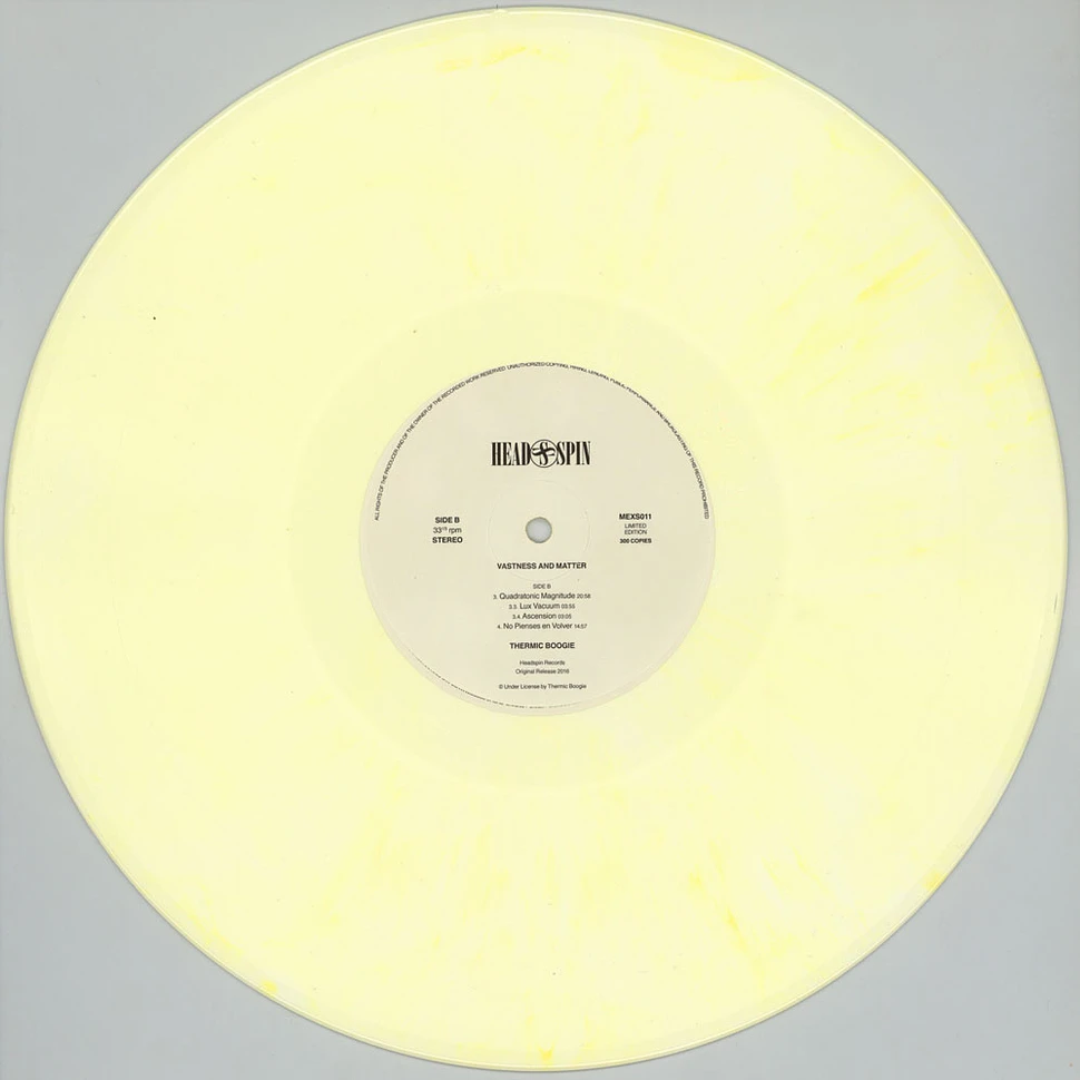 Thermic Boogie - Vastness And Matter White / Gold Vinyl Edition