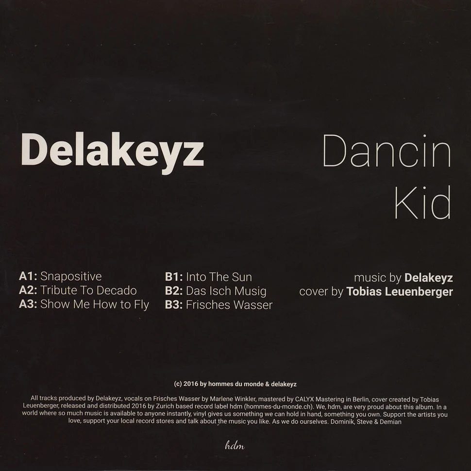Delakeyz - Dancin Kid EP