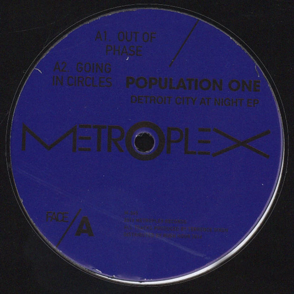 Population One (Terrence Dixon) - Detroit City At Night