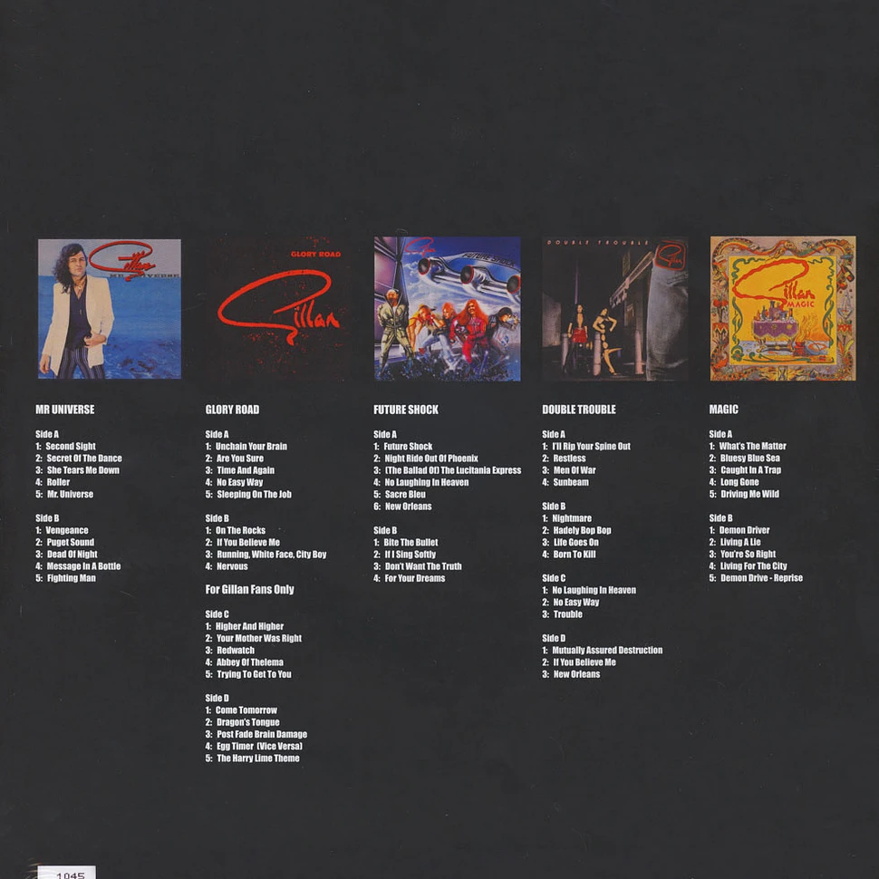 Gillan - The Vinyl Collection 1979 - 1982