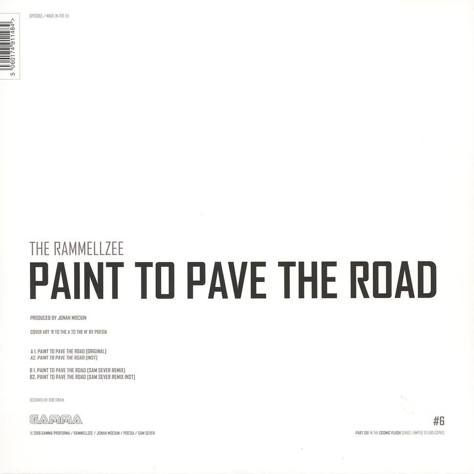 The Rammellzee - Paint To Pave The Road Special Edition