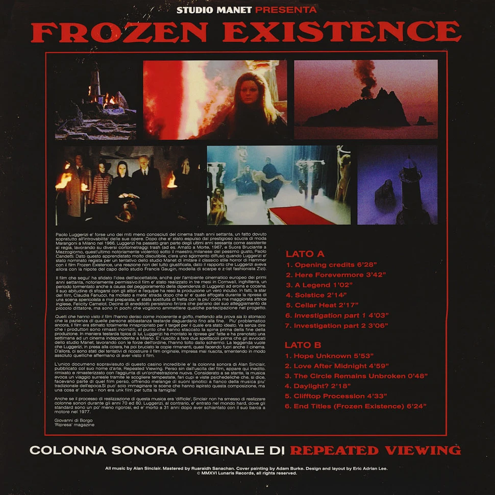 Repeated Viewing - Frozen Existence